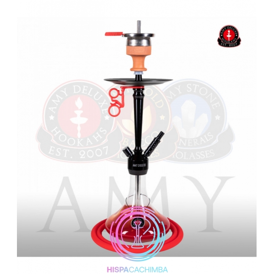 Amy 066.02 Alu Deluxe S Black Red