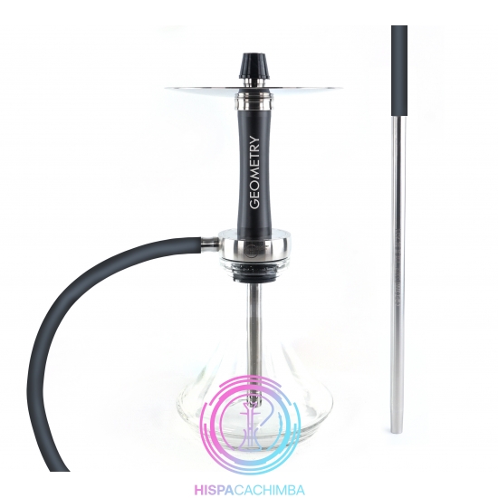 Geometry Hookah Mini Bro Basic Black Clear