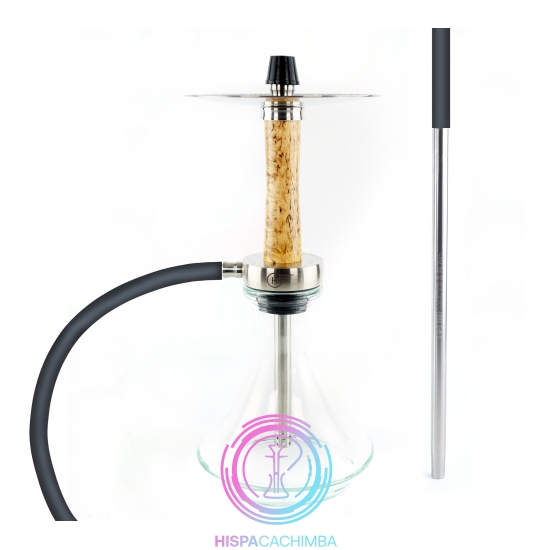 Geometry Hookah Mini Bro Stab Wood Clear