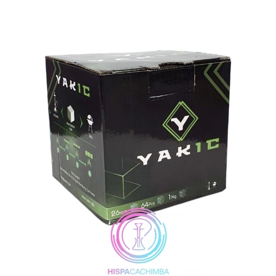 Carbon natural Yakic Cube 26mm 1Kg