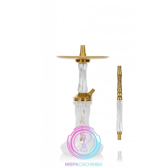 Ocean Hookah Mini Kaif S 2nd Edition Gold White