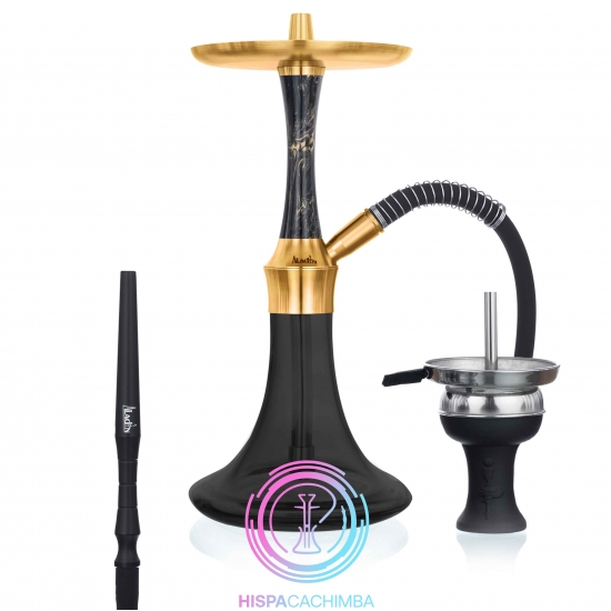 Cachimba Aladin EPOX 360 Pro Black Gold Flat