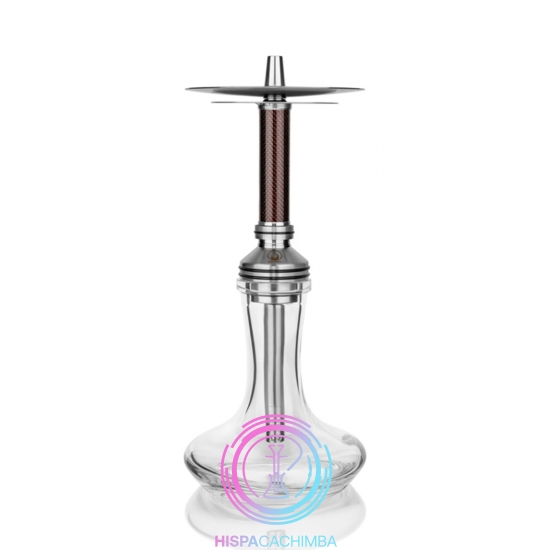 Cachimba Steamulation Xpansion Mini Carbon Black Red