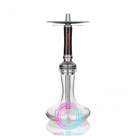 Cachimba Steamulation Xpansion Mini Epoxy Black Red