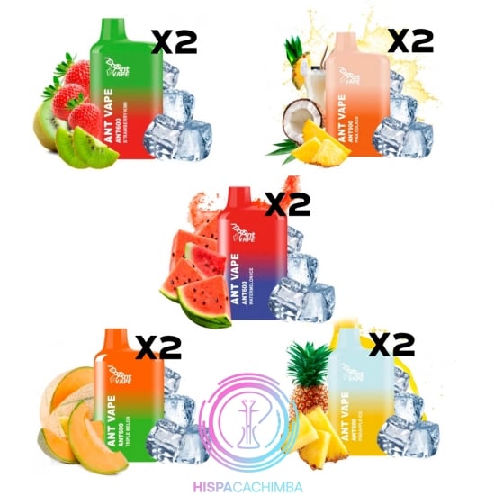 Pack 10 Pods Desechables AntVape