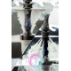 Cachimba INVI Vertex Black Blue Purple