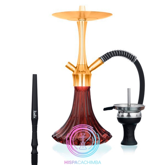 Cachimba Aladin MVP A36 Gold Dark Red