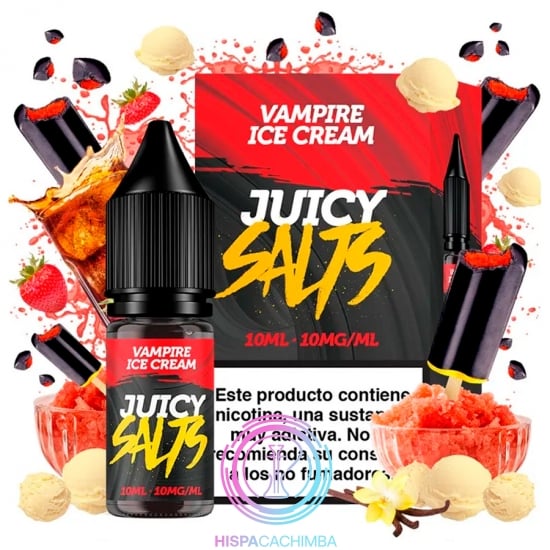 Sales de Nicotina Juicy Salts 10 mg