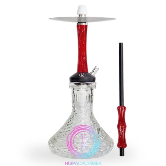 Cachimba Diavla Hookah Kharma Model Mini RED