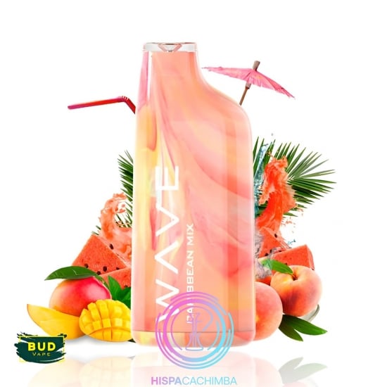 Pod Desechable Bud Vape Wave 800 20mg