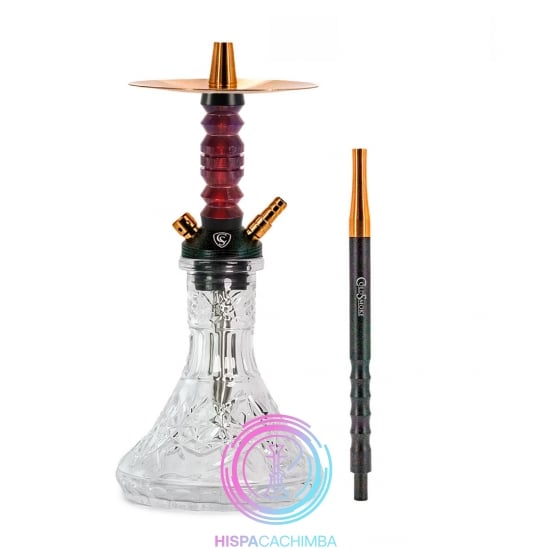 Cachimba Cold Smoke Arrow Mini Gold Resin