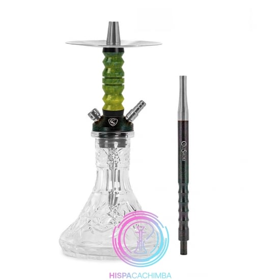 Cachimba Cold Smoke Arrow Mini Silver Resin