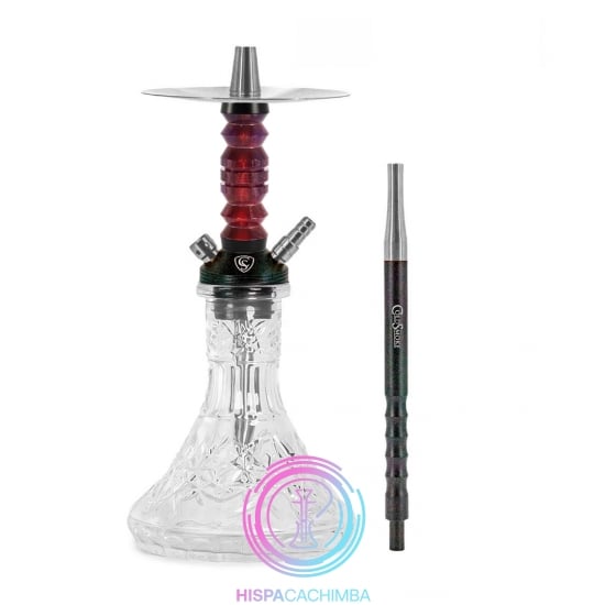 Cachimba Cold Smoke Arrow Mini Silver Resin