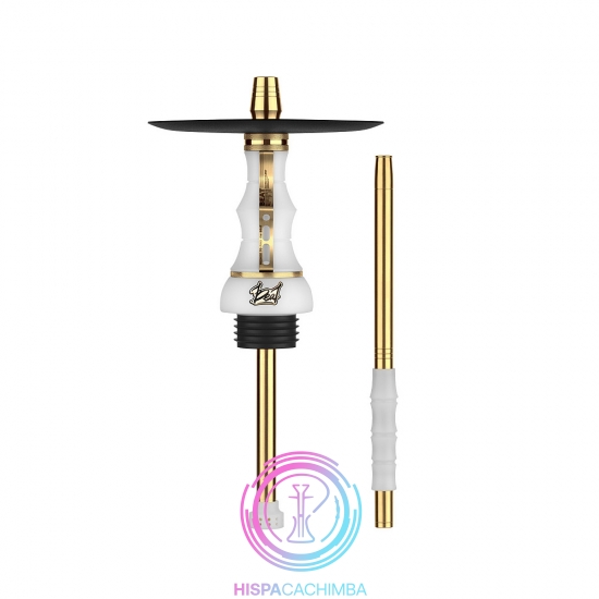 Alpha Hookah Mini Beat White Gold