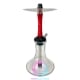 OUTLET Diavla Hookah Kharma Model Mini RED (Resina del Cuerpo Desportillada y Base Compatible Desportillada y Arañada) - Con accesorios y caja original