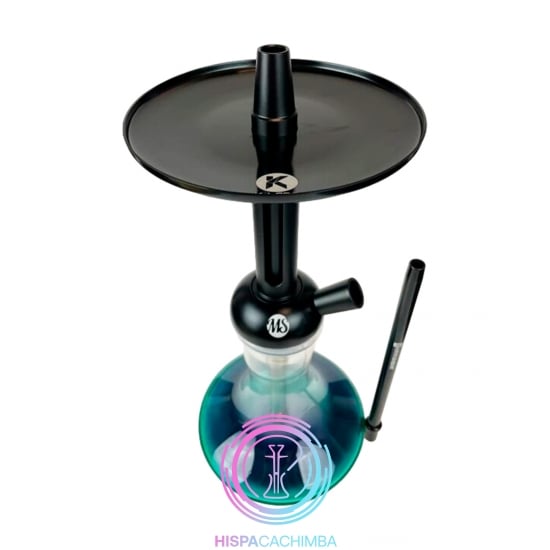 OUTLET OUTLET MaShisha MS Pop Black (Plato y Boquilla Compatibles) - Con accesorios y caja original