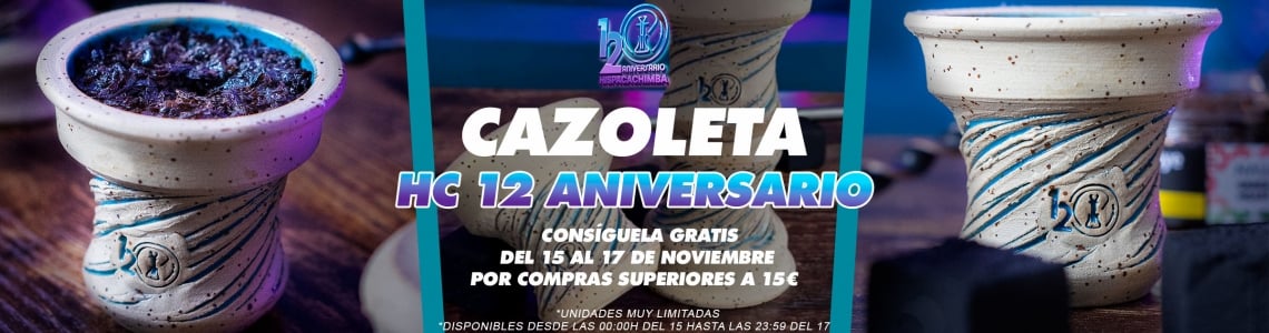 ¡CAZOLETA 12 ANIVERSARIO!