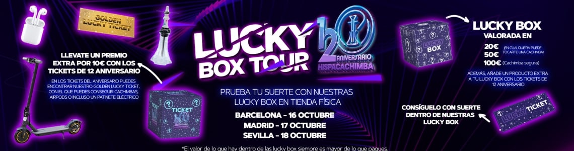 LUCKY BOX TOUR 12 ANIVERSARIO