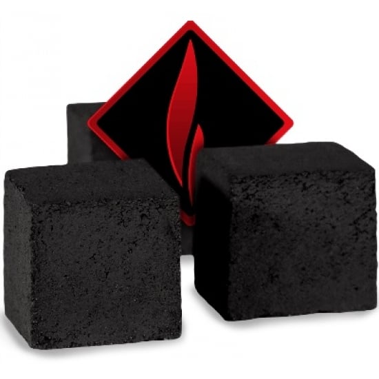 Carbón natural para cachimbas fabricado por Black Coco's Zulo Shishas